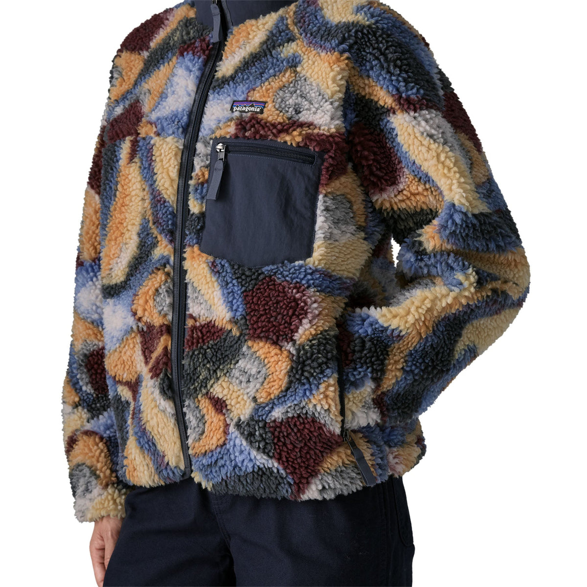 Patagonia Womens Classic Retro-X Jacket - Smudge: Smolder Blue
