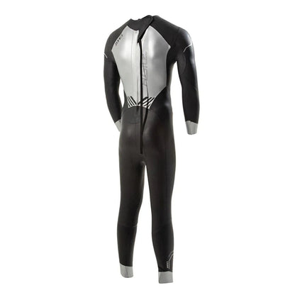 ZONE3 Agile Men's Open Water Swim Wetsuit - Black / Silver