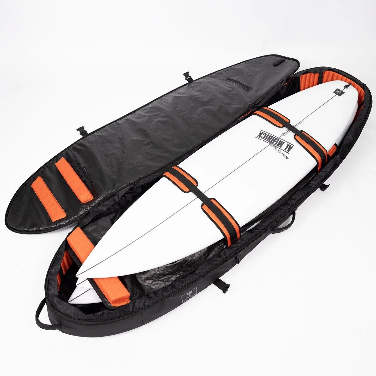 Ocean & Earth Apex Fish/Short Travel Cover (2 Board) - Black