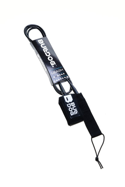 Bulldog 9ft 0 Ankle Surf Leash - Black/White