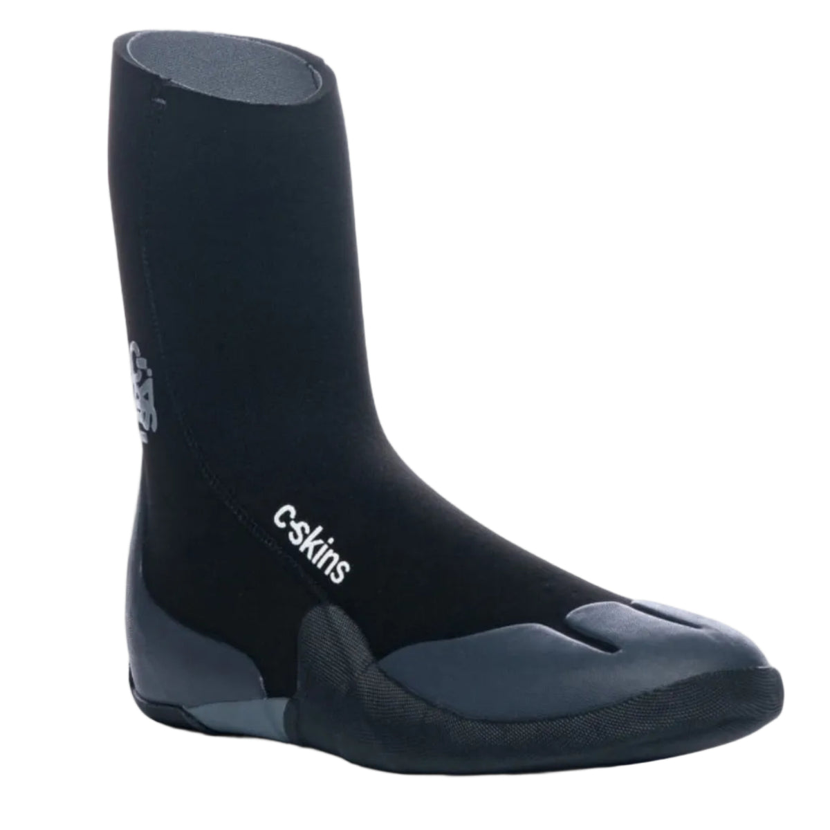 C-Skins Legend 5mm Round Toe Wetsuit Boots - Black/Charcoal