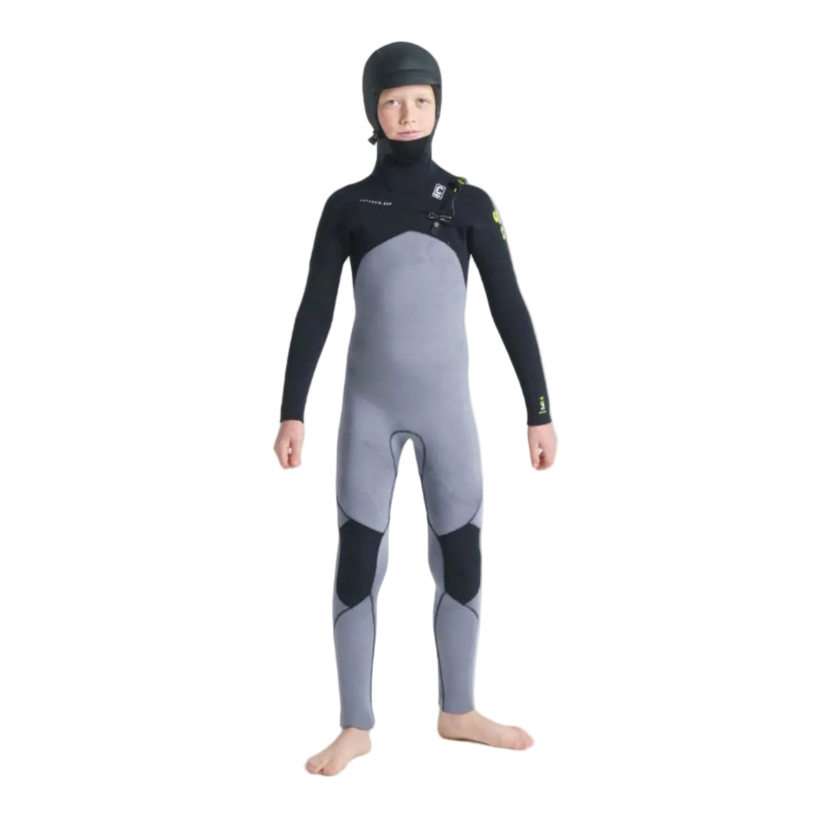 C Skins Session 5/4mm Hooded Kids Wetsuit