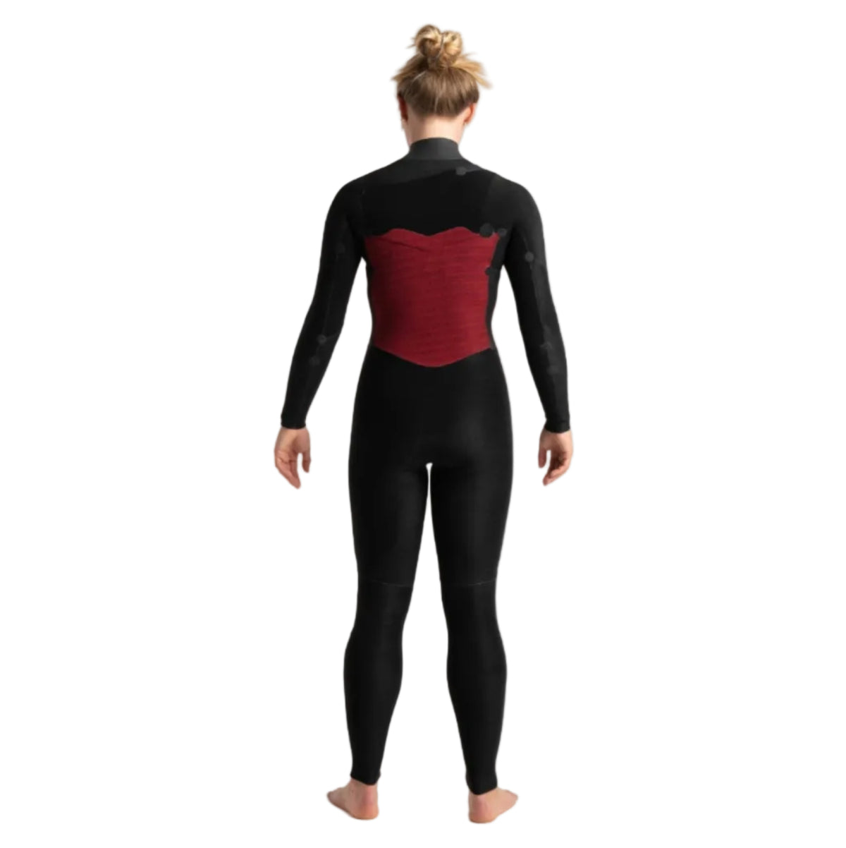 C-Skins Solace 5/4/3mm Women's Chest Zip Wetsuit 2025 - Black / Tropical