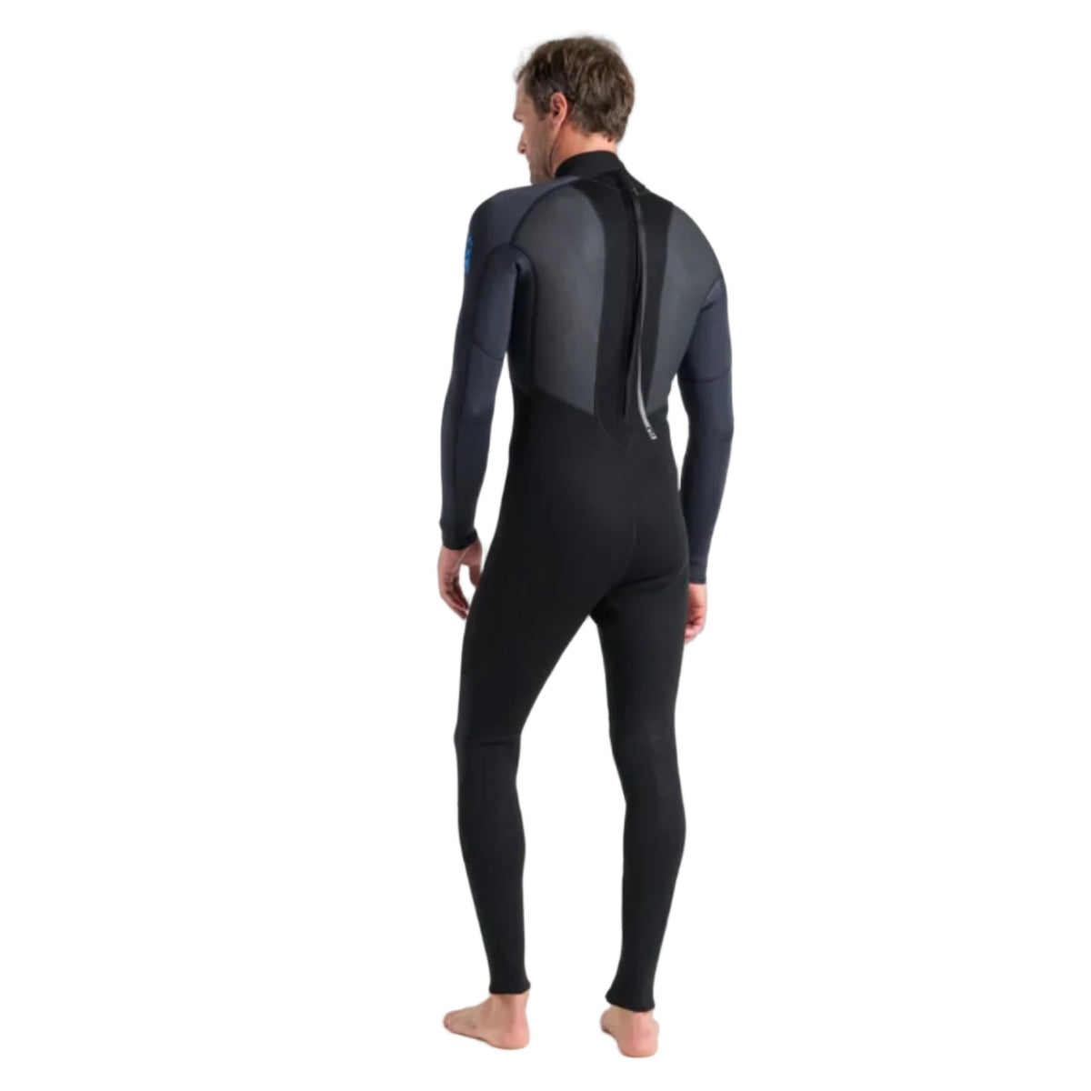C-Skins Element 3/2mm Men's Summer Wetsuit 2026 - Black/Anthracite/Cyan