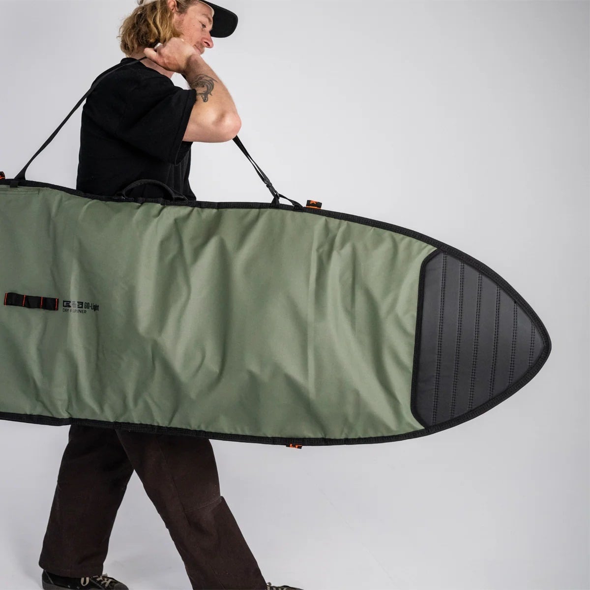 FCS Day Runner Mid Length Board Bag - Alpine