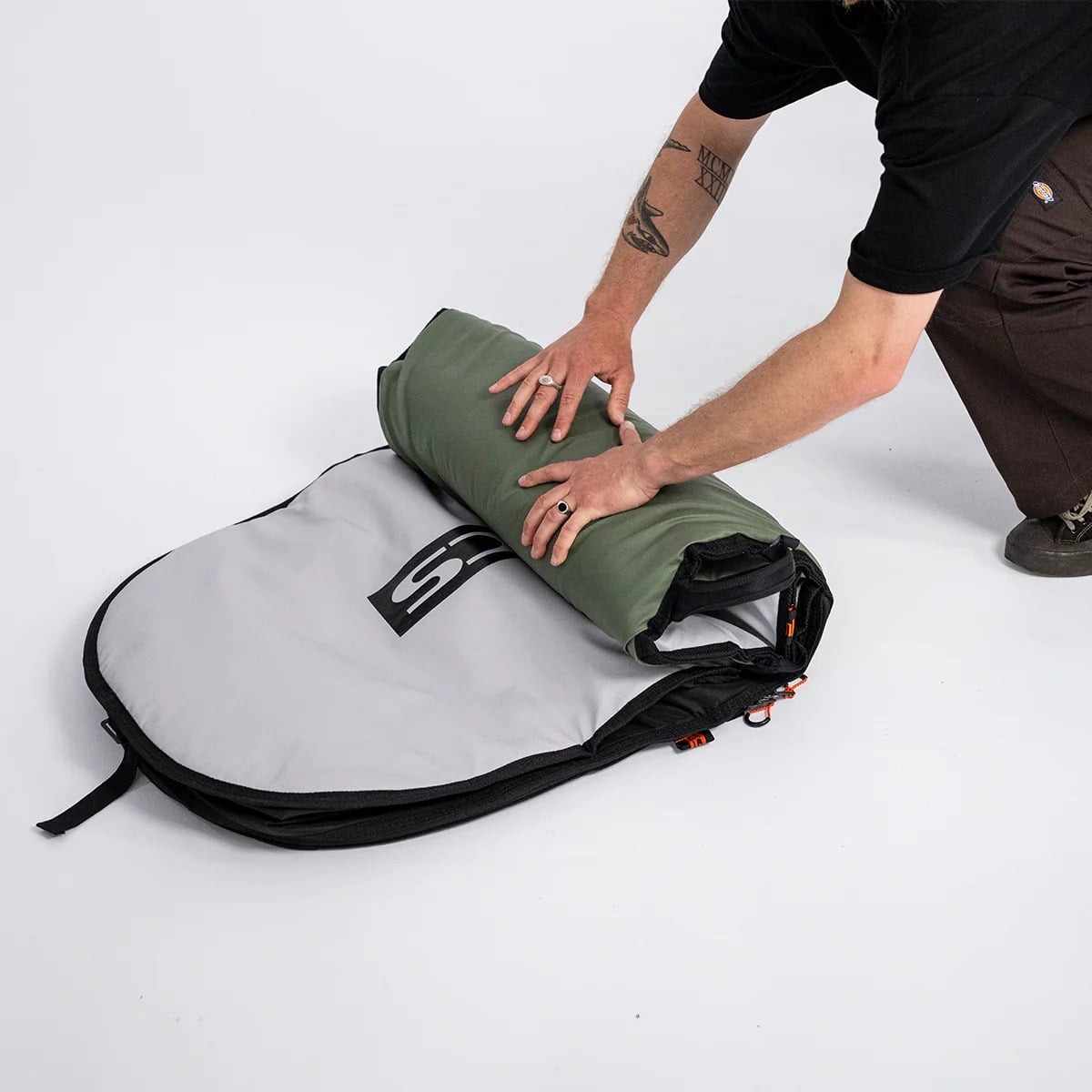 FCS Day Runner Shortboard Board Bag - Alpine