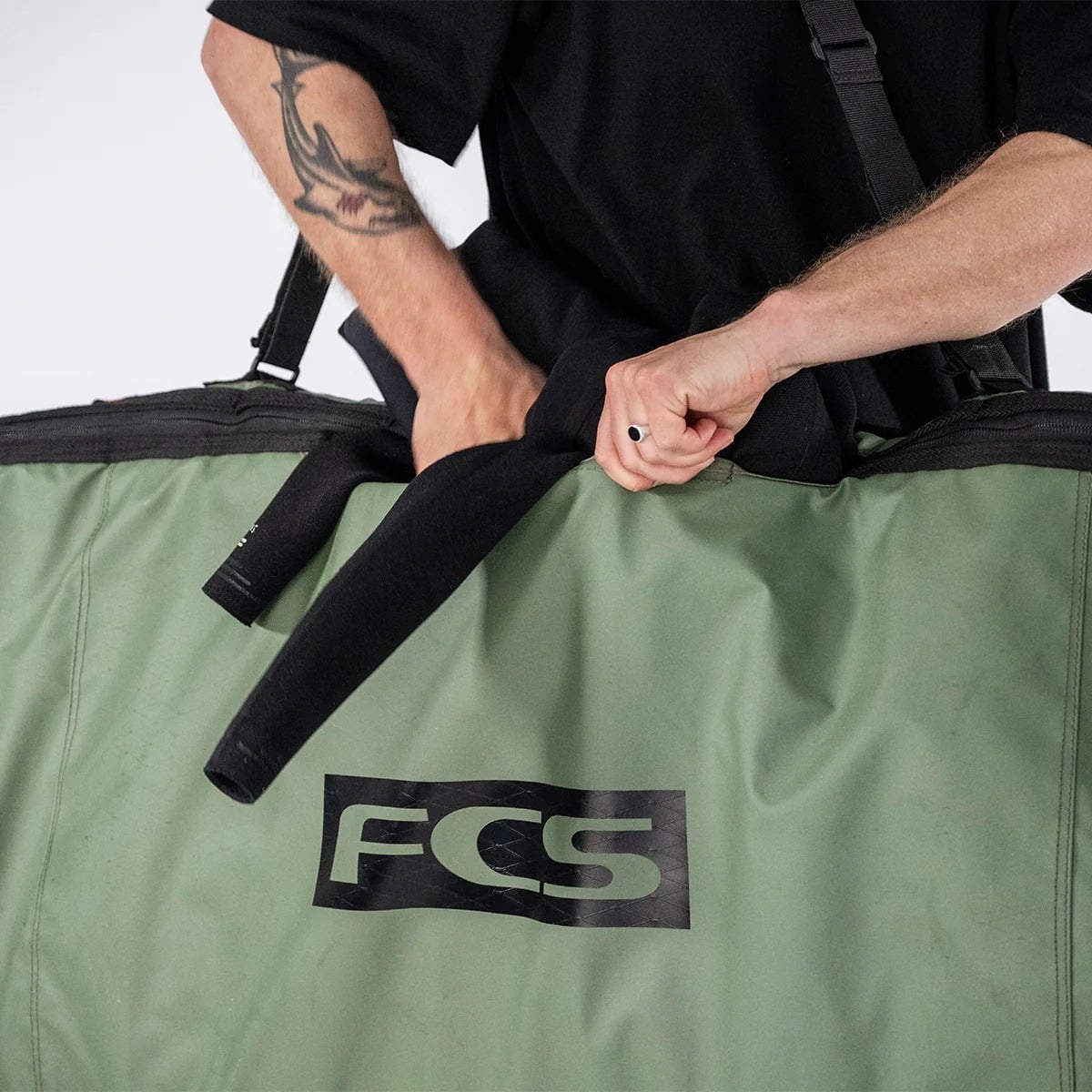 FCS Day-X Shortboard/Fish Board Cover - Alpine