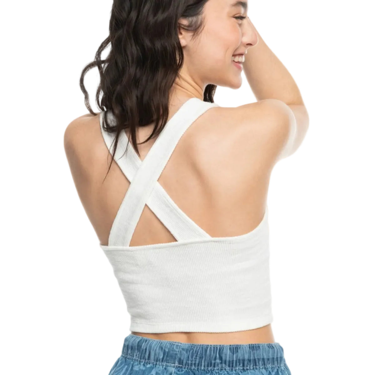 Roxy Please Come Back Tank Top - Snow White