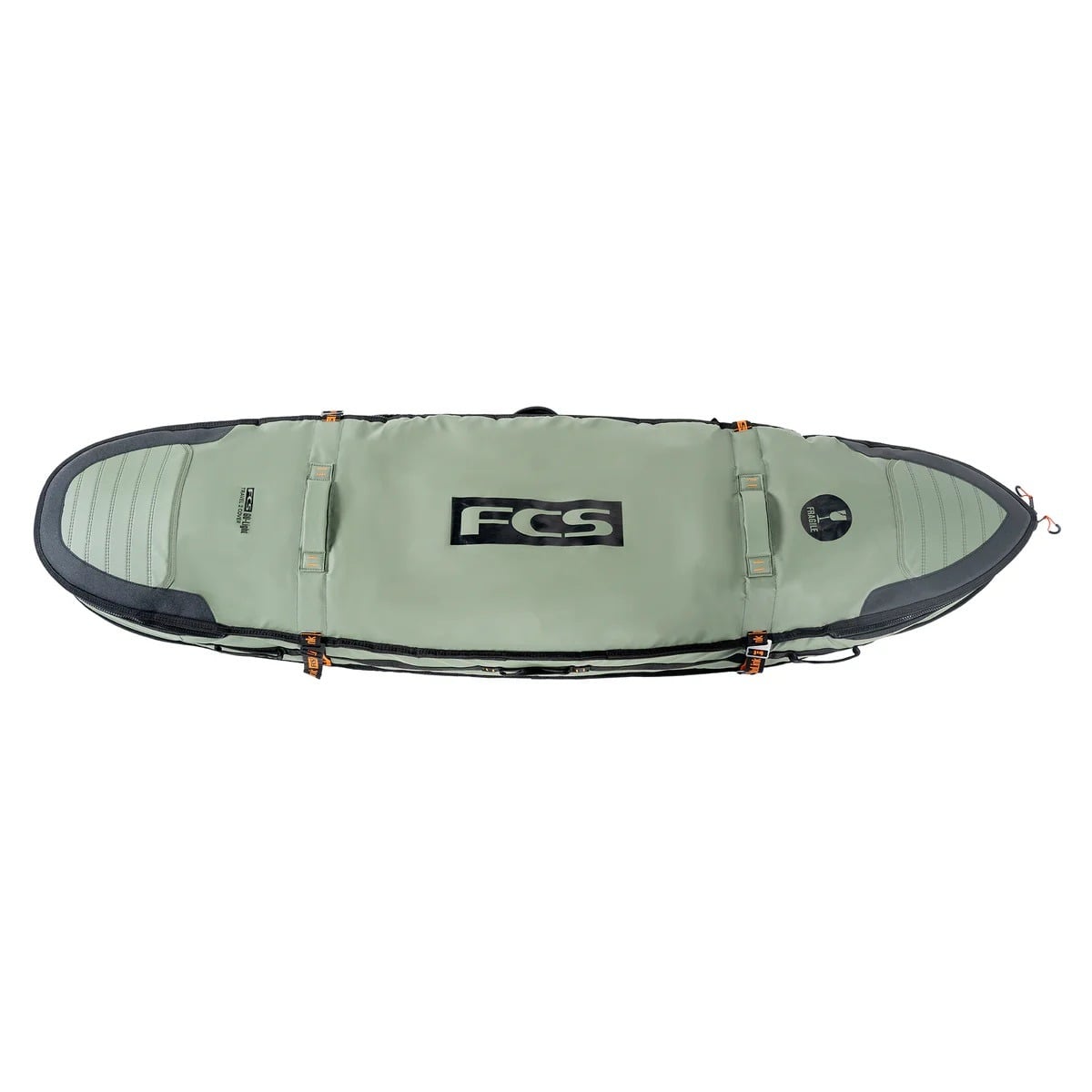 FCS Travel 2 Mid-Length Surfboard Cover in Alpine