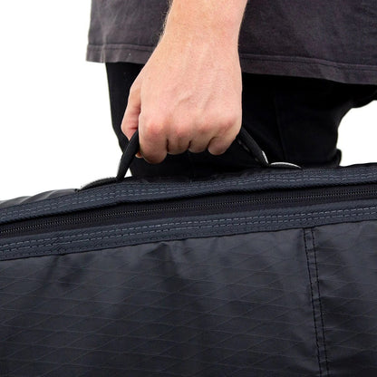 FCS Travel 3 Wheeleie Funboard Bag - Black/Grey