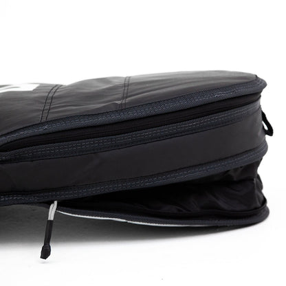 FCS Travel 1 Longboard Cover - Black/Grey