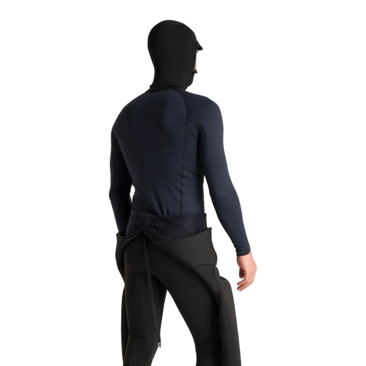 C-Skins HDi Skins Mens LS Hooded Vest - Black