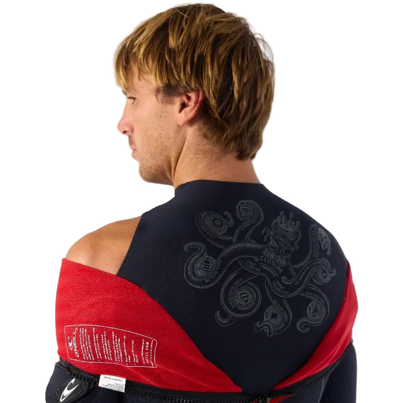 O'Neill Hyperfreak Fire 4/3+mm Back Zip Wetsuit 2026 - Black