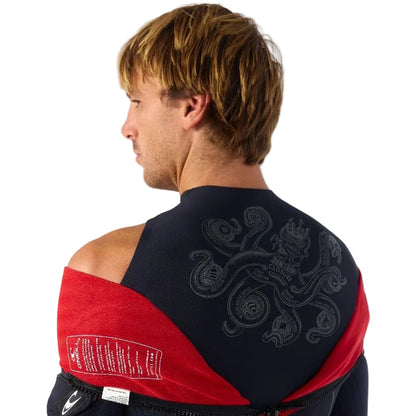 O'Neill Hyperfreak Fire 4/3+mm Back Zip Wetsuit 2026 - Black