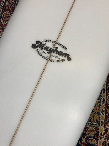 Lost RNF Retro 5'8" Surfboard - White