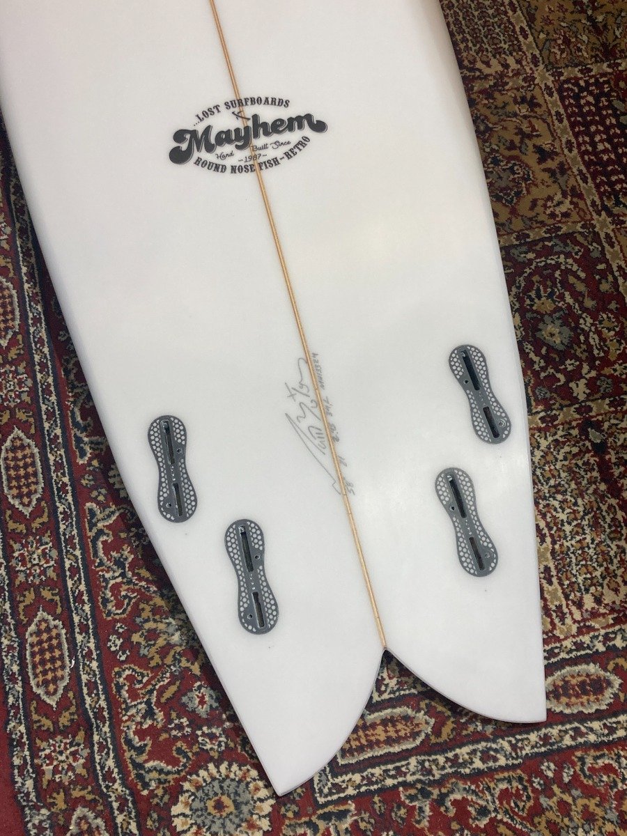 Lost RNF Retro 5'8" Surfboard - White