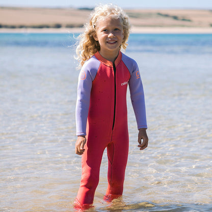 C-Skins C-Kid Baby Wetsuit 2025 - Coral/Lilac