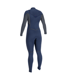 O'Neill Hyperfreak Fire 3/2mm Women's Chest Zip Wetsuit - Navy/Shade