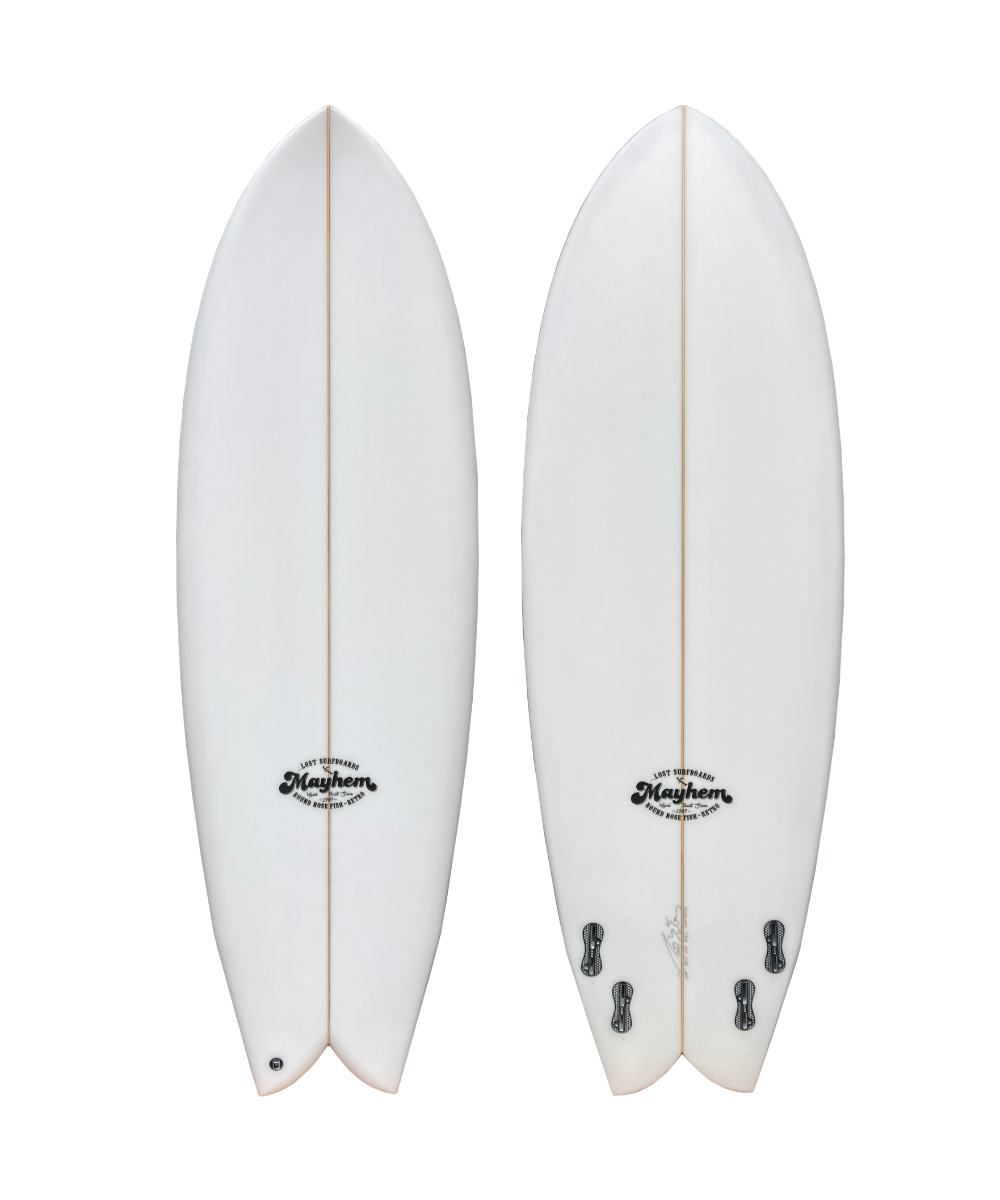 Lost RNF Retro 5'8" Surfboard - White