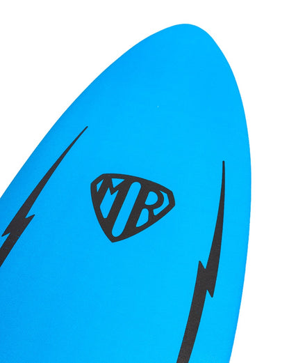 Ocean & Earth 7ft MR Ezi Rider Twin Fin Foam Surfboard - Blue