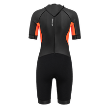 Orca Vitalis Womens Openwater Shorty Wetsuit - Black/Orange