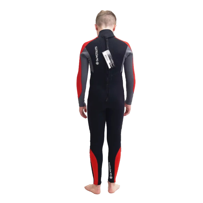 4mm Boys Back Zip Wetsuit