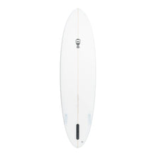 Mark Phipps One Bad Egg Mini Mal Surfboard - White