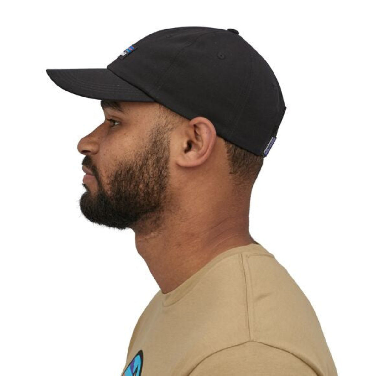 Patagonia P-6 Label Trad Cap - Black