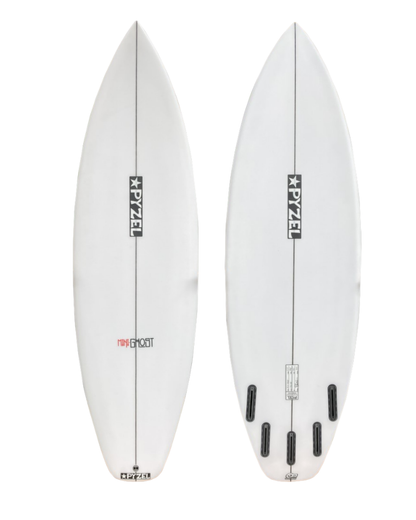 Pyzel Mini Ghost 5'7" Surfboard - White