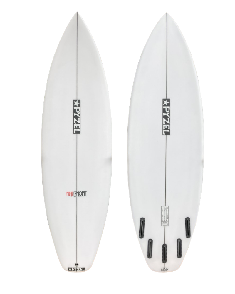 Pyzel Mini Ghost 5'9" Surfboard - White