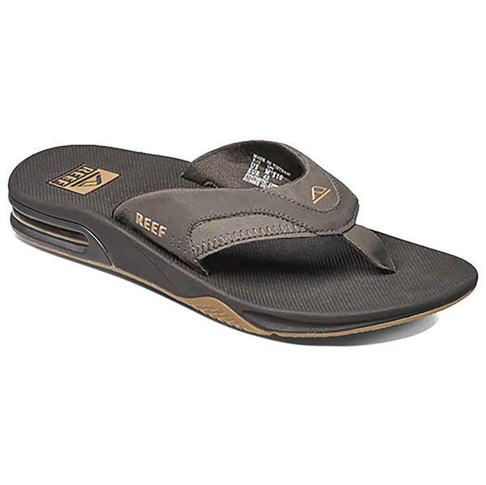 Reef Fanning Mens Flip Flops - Brown/Gum