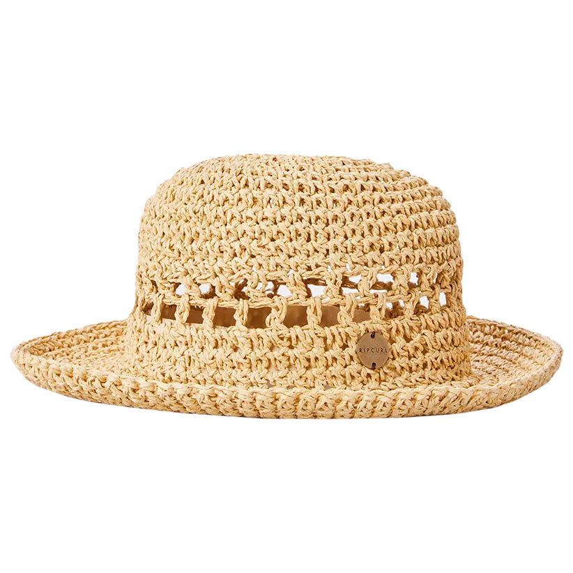 Rip Curl Essentials Crochet Women's Bucket Hat - Natural