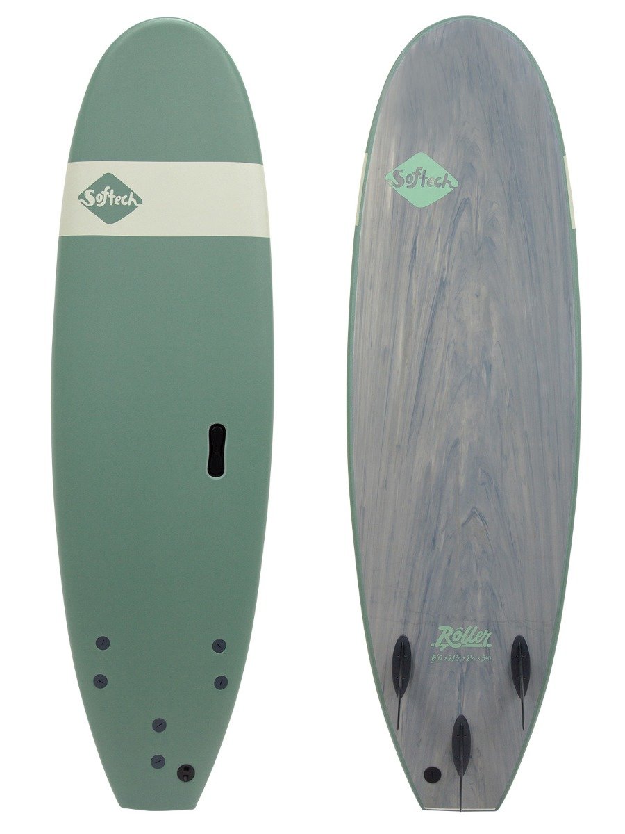 Softech Roller 7ft6 Softboard - Smoke Green