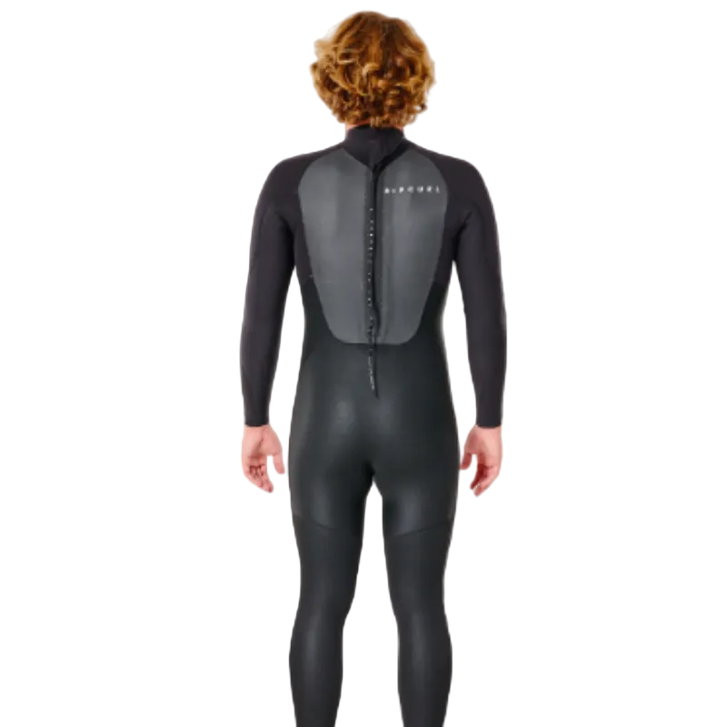 Rip Curl Omega 5/3mm Back Zip Mens Wetsuit - Black - Back