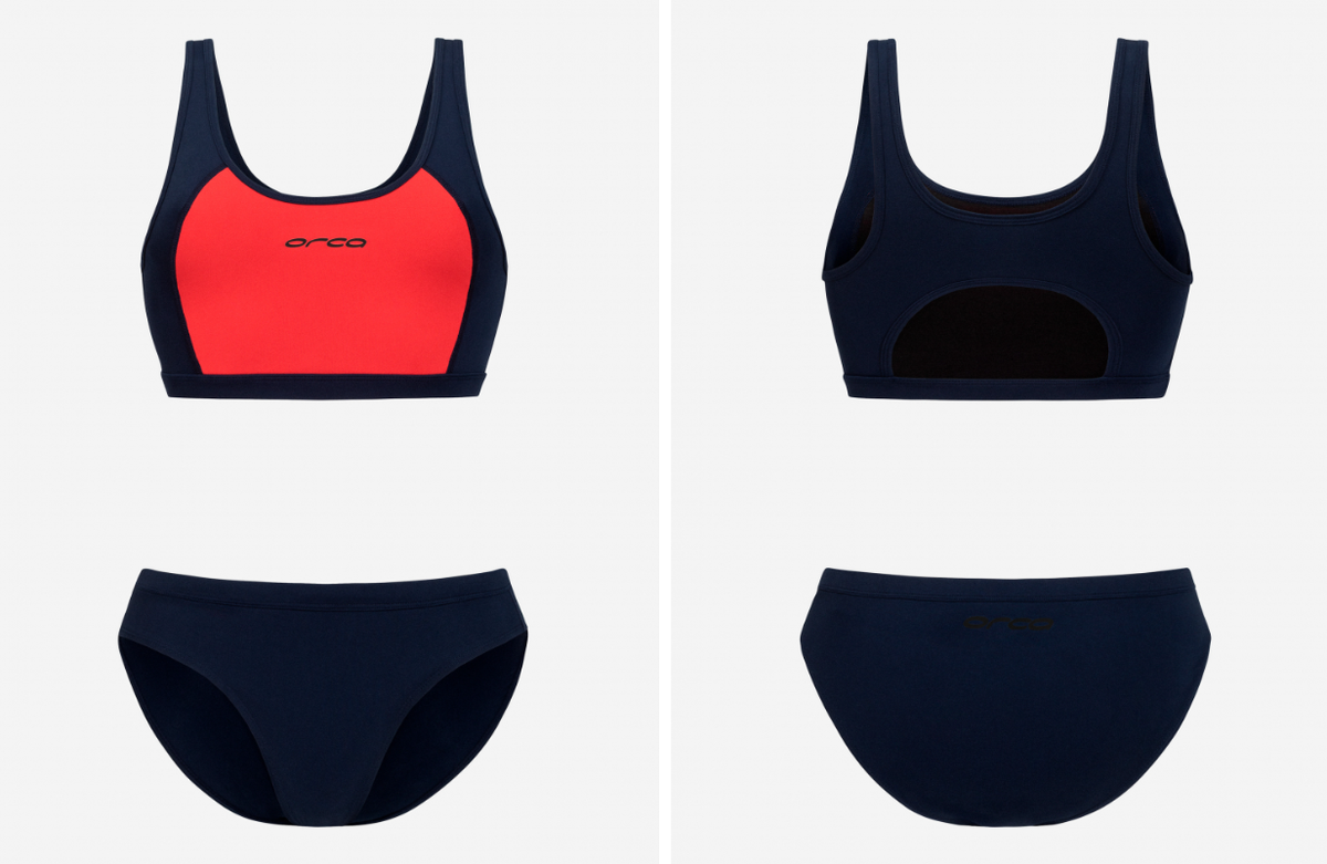 Orca RS1 Bikini Womens Swimsuit - Coral Red