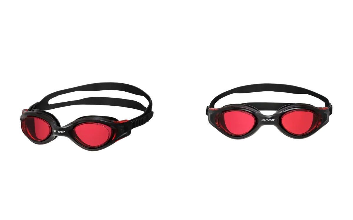 Orca Killa Vision Swim Goggles - Red/Black