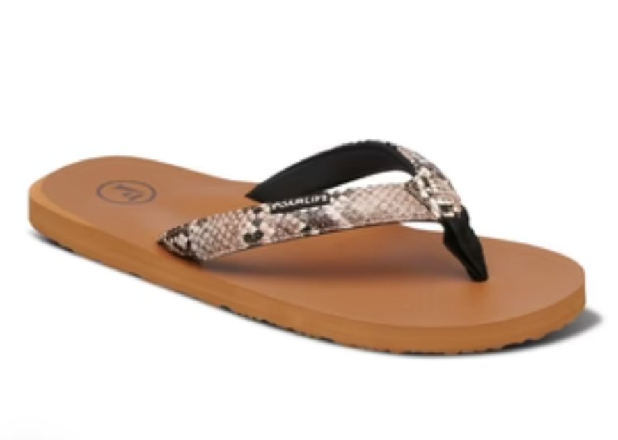 Foamlife Selene Womens Flip Flops - Latte Brown
