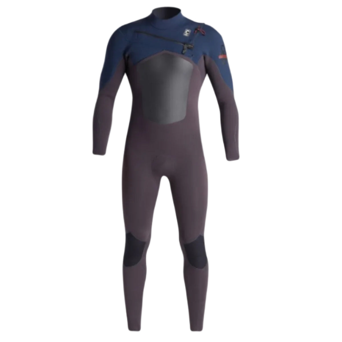 C-Skins NuWave ReWired 5/4mm Mens Chest Zip Wetsuit - Anthracite / Meteor X / Bluestone X