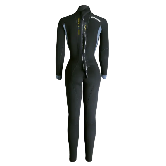 Cressi Fast Lady Monopiece 5mm Dive Wetsuit - Black