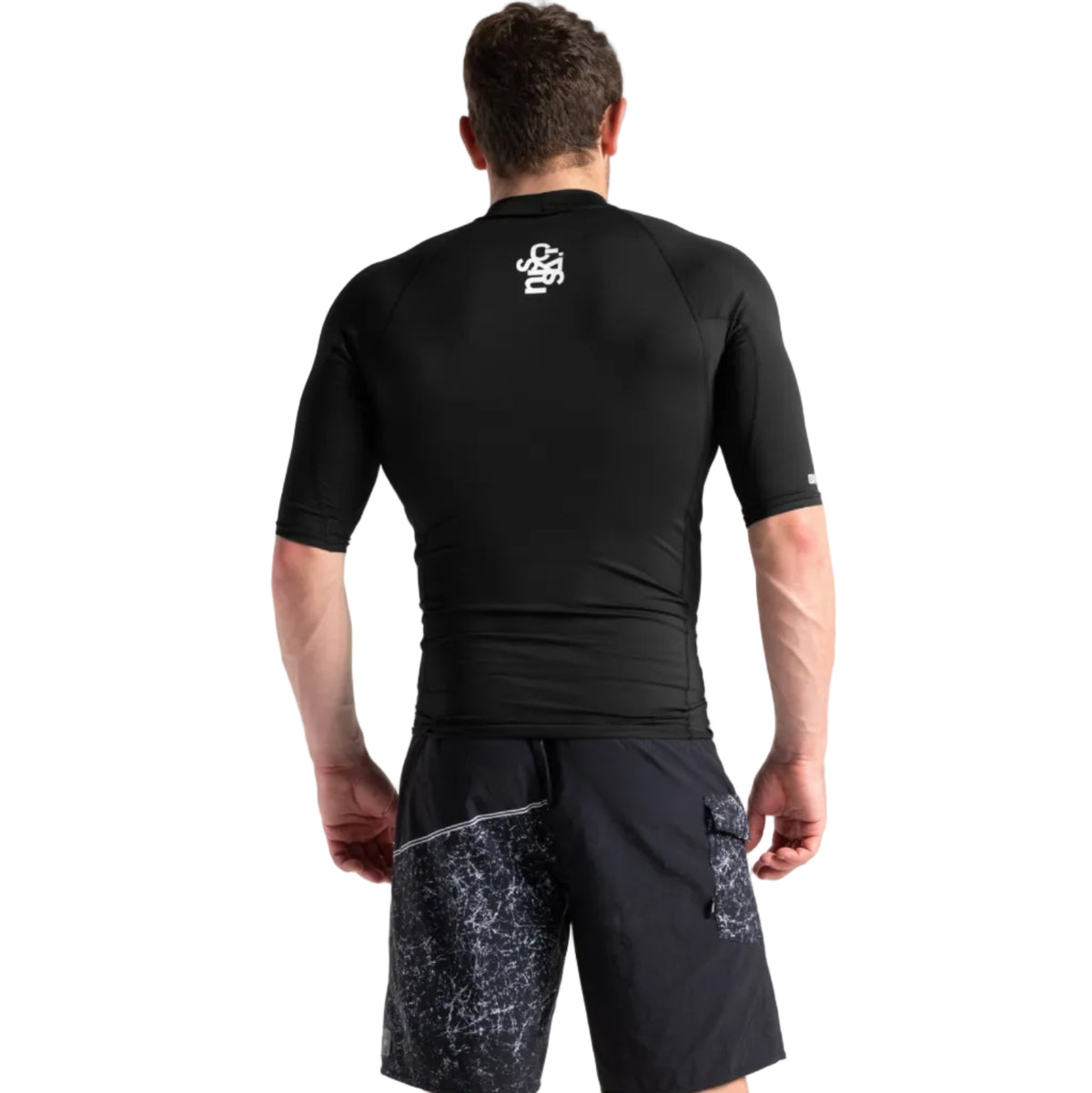 C-Skins UV Basics Men's Short Sleeve Vest in black