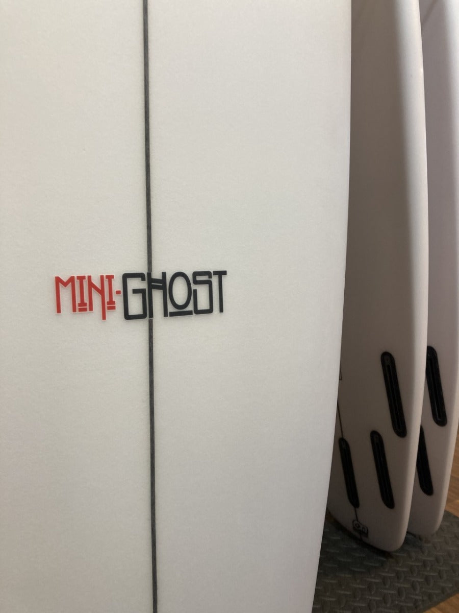 Pyzel Mini Ghost 5'9" Surfboard - White