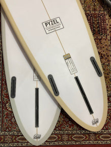 Pyzel Mid Length Crisis 7'2" Surfboard - Sand