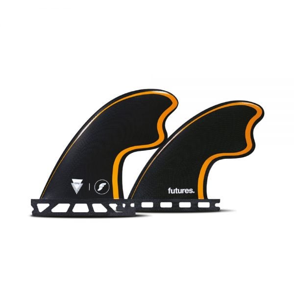 Futures Tomo Fibreglass Quad Fins - Black