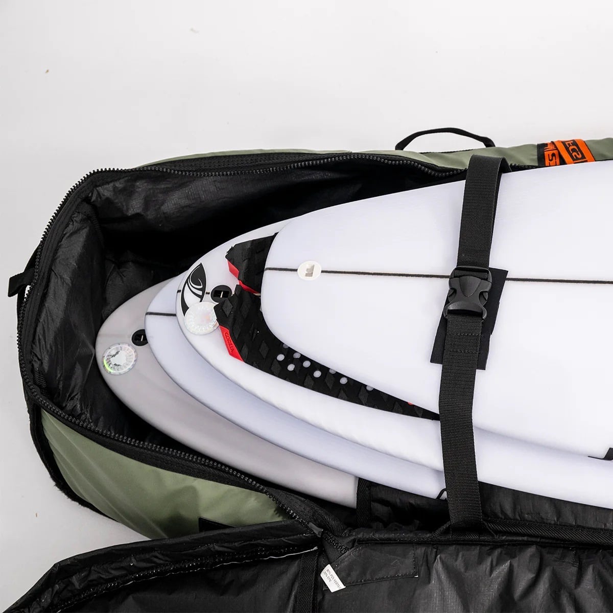FCS Travel 3 Shortboard/Fish Board Cover - Alpine