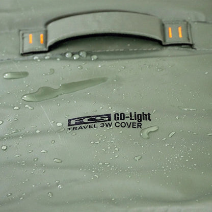 FCS Travel 3W Shortboard/Fish Wheelie Board Bag - Alpine
