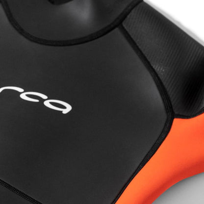 Orca Vitalis Women's Openwater Shorty Wetsuit 2026 - Black/Orange