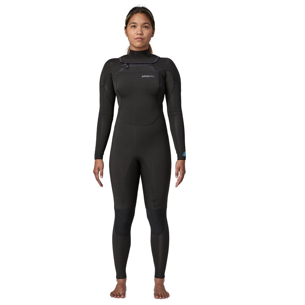 Patagonia R1 Regulator 3/2.5mm Womens Chest Zip Yulex Wetsuit - Black