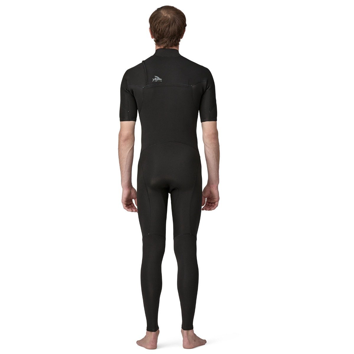 Patagonia Regulator Yulex Lite 2mm Men's Chest Zip Short Sleeve Wetsuit - Black