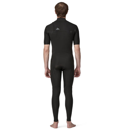 Patagonia Regulator Yulex Lite 2mm Men's Chest Zip Short Sleeve Wetsuit - Black