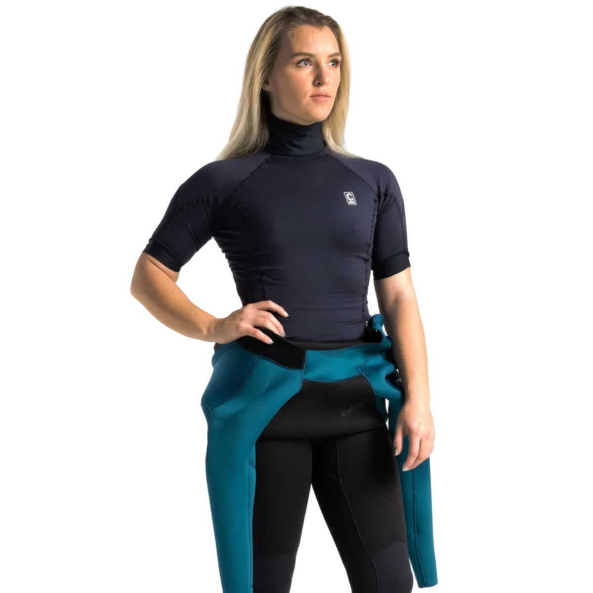 C-Skins Ladies Polypro HDi Short Sleeve Thermal Rash Vest